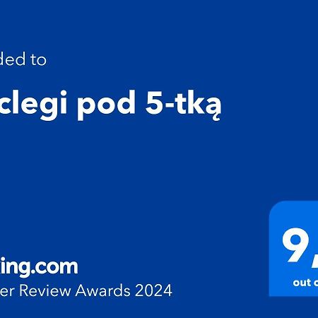 Noclegi Pod 5-Tka Sandomierz Exterior foto